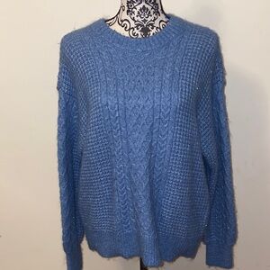 5/$50 LC Lauren Conrad Sky Blue Knit Sweater Size Medium